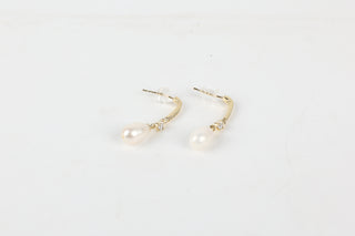 Golden Dewdrop Pearls