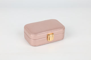 Blush Luxe Travel Jewelry Case